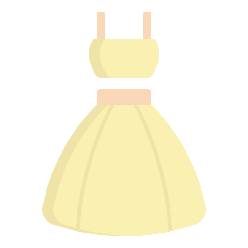 robe de soirée Generic Flat Icône