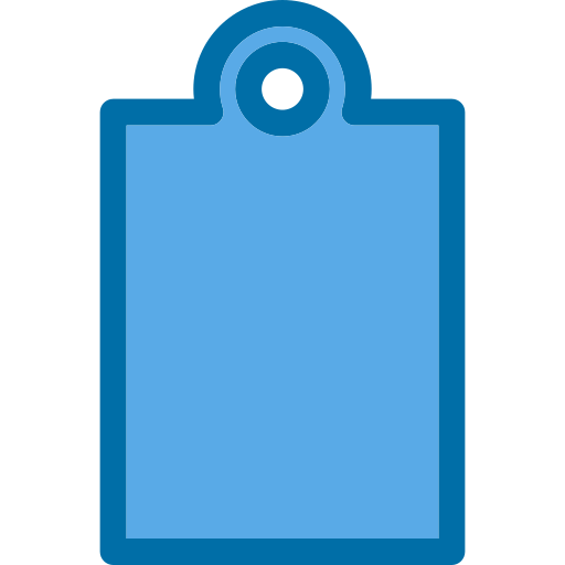 Cutting board Generic Blue icon