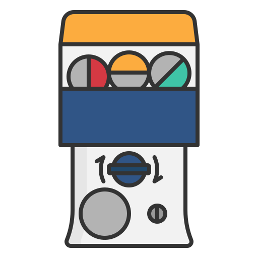 가차폰 Generic Outline Color icon