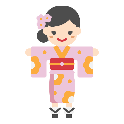 geisha Generic Flat icoon