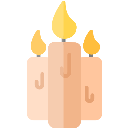 bougies Generic Flat Icône