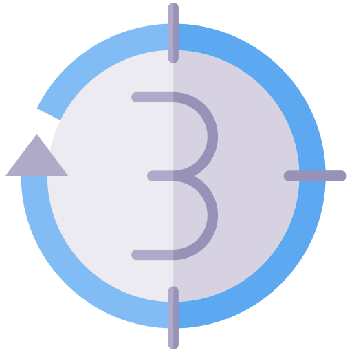 Countdown Generic Flat icon