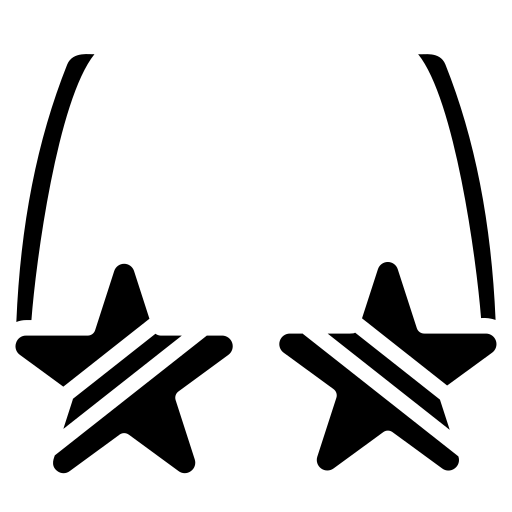 Очки для вечеринок Generic Glyph иконка