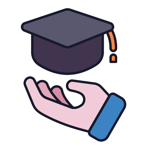 Graduating Generic Outline Color icon