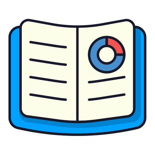 Library Generic Outline Color icon