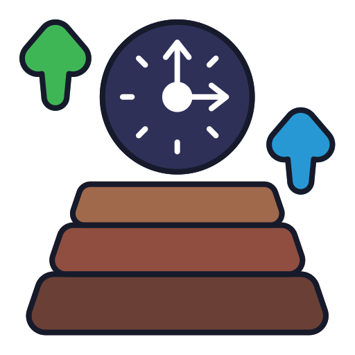 Time pressure Generic Outline Color icon