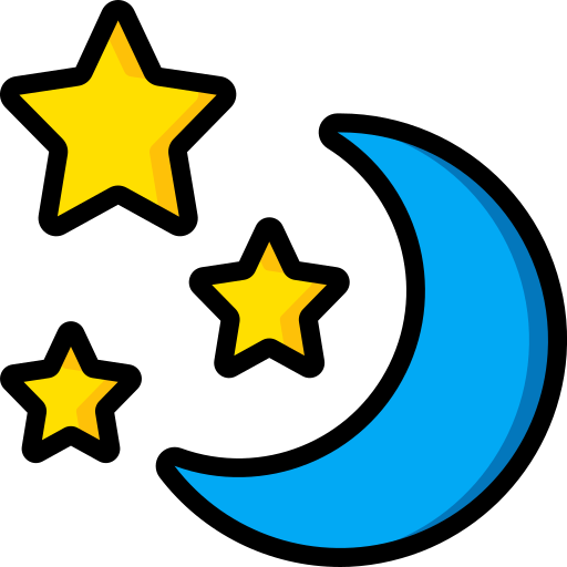 faza księżyca Basic Miscellany Lineal Color ikona
