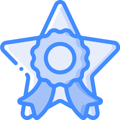 별 Basic Miscellany Blue icon