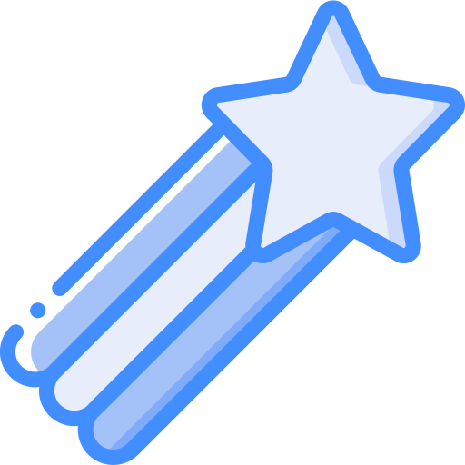 流れ星 Basic Miscellany Blue icon