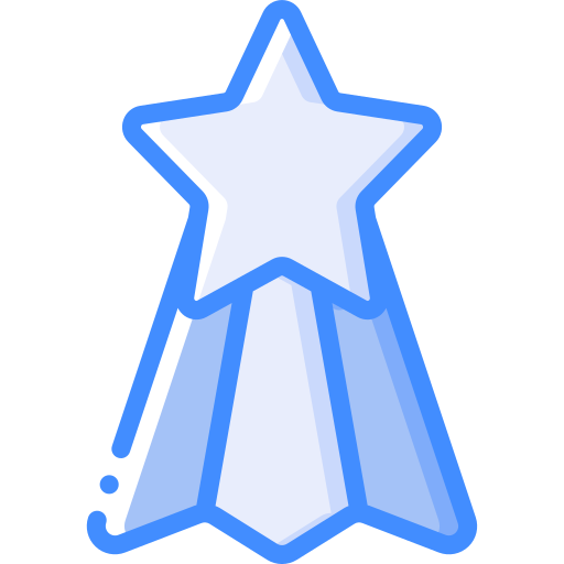 estrella fugaz Basic Miscellany Blue icono