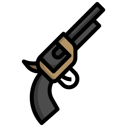 銃 Generic Outline Color icon