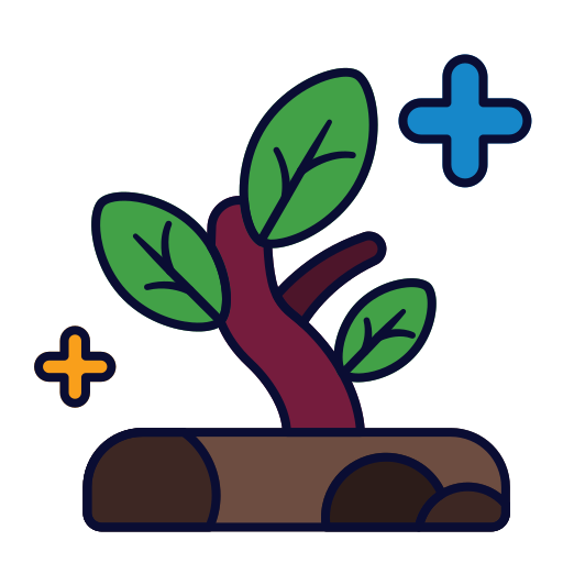 植物の木 Generic Outline Color icon