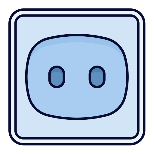 ソケット Generic Outline Color icon