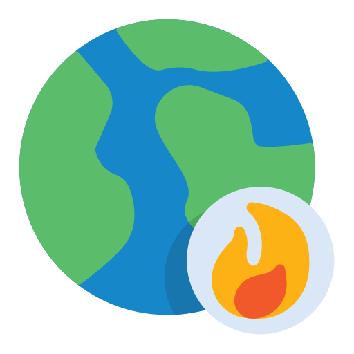 globale erwärmung Generic Flat icon