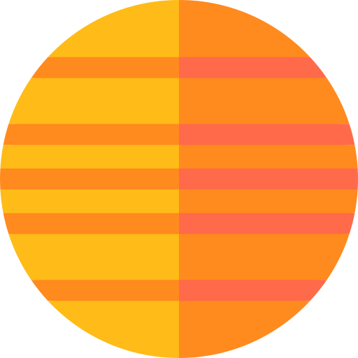 Planet Basic Straight Flat icon