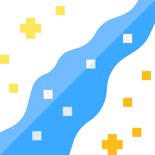 milchstraße Basic Straight Flat icon