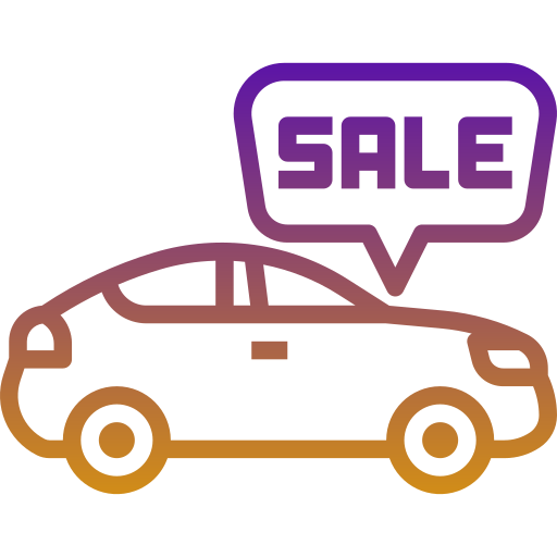 venta de coches Generic Gradient icono