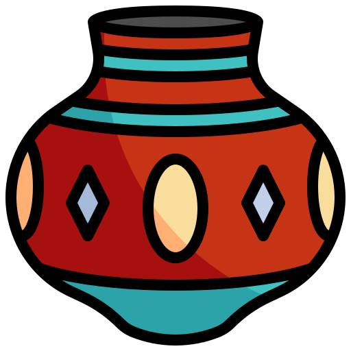 vase Generic Outline Color Icône