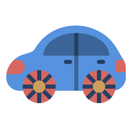 coche de juguete Generic Flat icono