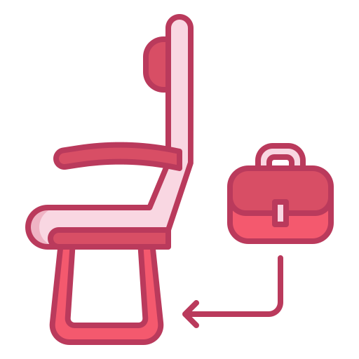 Seat Generic Outline Color icon