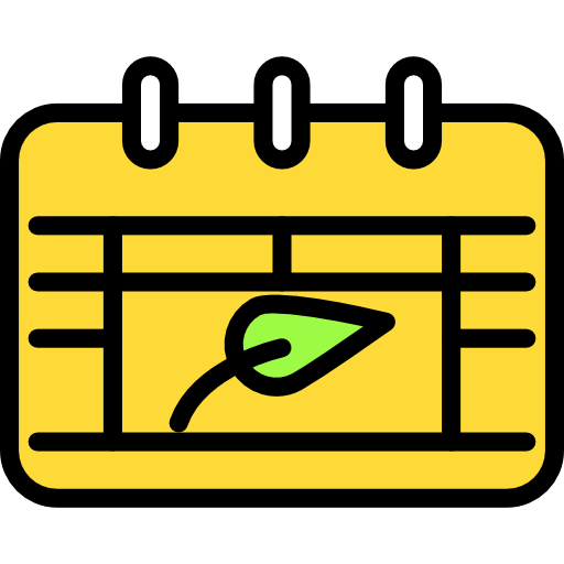 kalendarz Darius Dan Lineal Color ikona