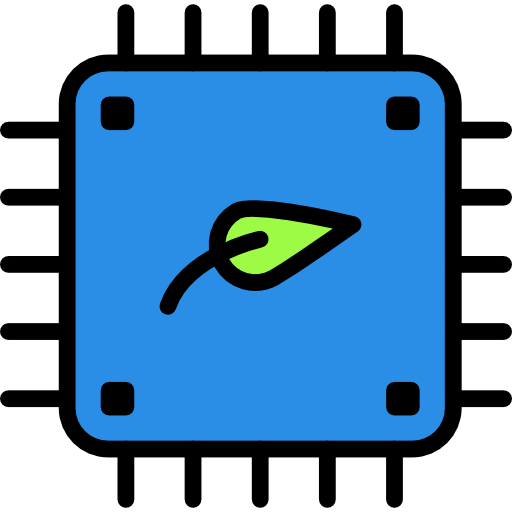 zentralprozessor Darius Dan Lineal Color icon
