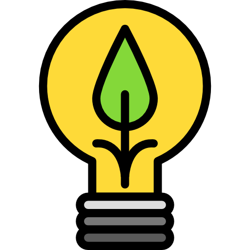 Light bulb Darius Dan Lineal Color icon