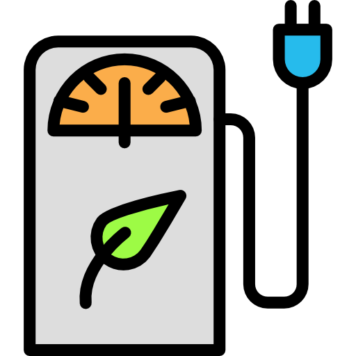 Eco fuel Darius Dan Lineal Color icon