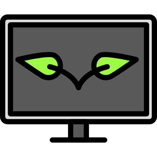 monitor Darius Dan Lineal Color ikona
