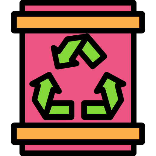 reciclaje Darius Dan Lineal Color icono