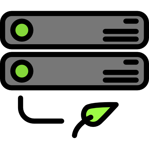 Server Darius Dan Lineal Color icon