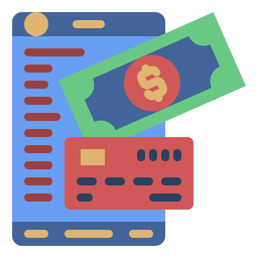 dinero Generic Flat icono