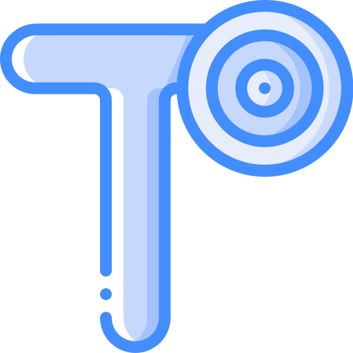 Letter t Basic Miscellany Blue icon