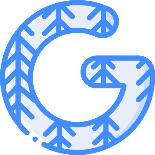 litera g Basic Miscellany Blue ikona