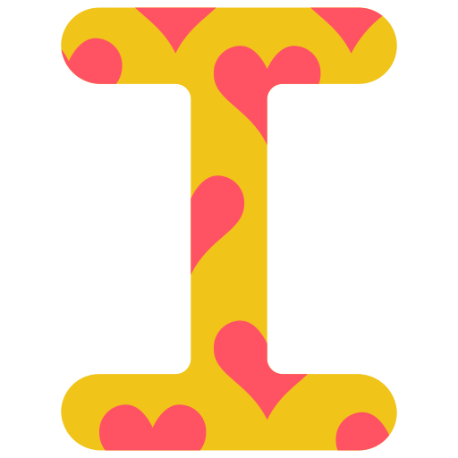 Letter i Basic Miscellany Flat icon
