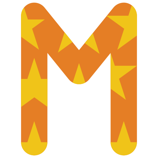 litera m Basic Miscellany Flat ikona