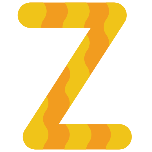 lettera z Basic Miscellany Flat icona