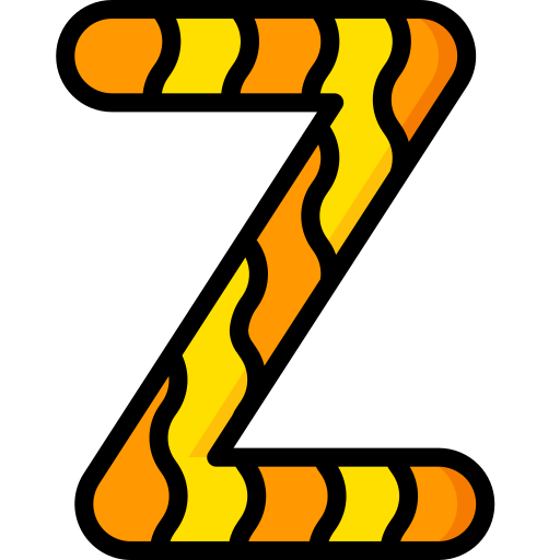 Letter z Basic Miscellany Lineal Color icon