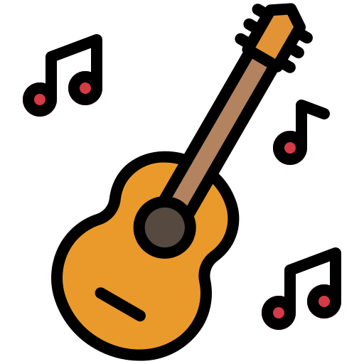 gitarre Generic Outline Color icon