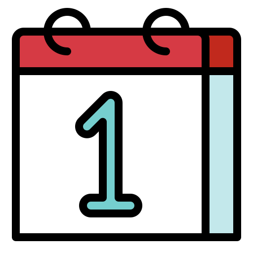 Calendar Generic Outline Color icon