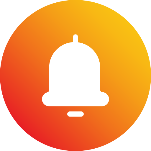 campana de navidad Generic Flat Gradient icono