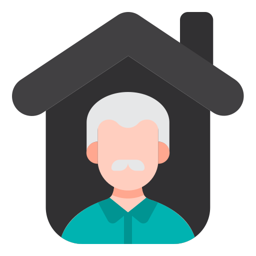 Elderly Generic Flat icon