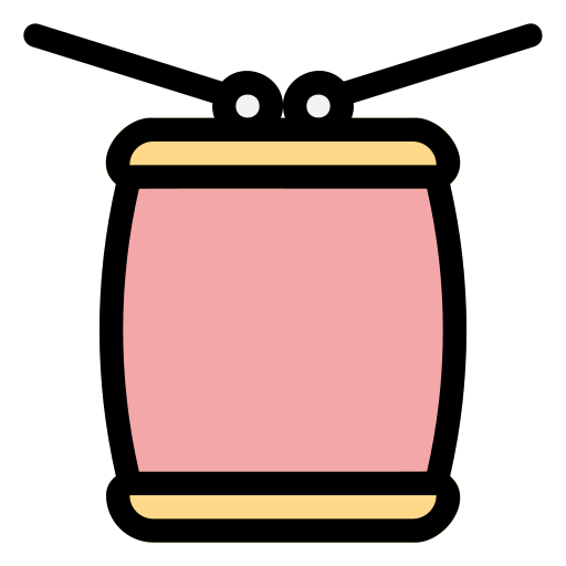 Drum Generic Outline Color icon