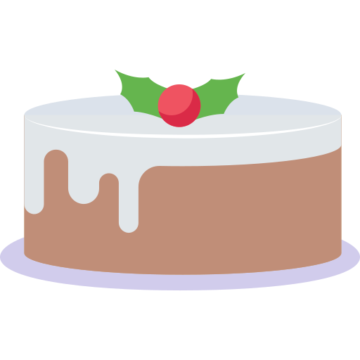 Торт на день рождения Dinosoft Flat иконка