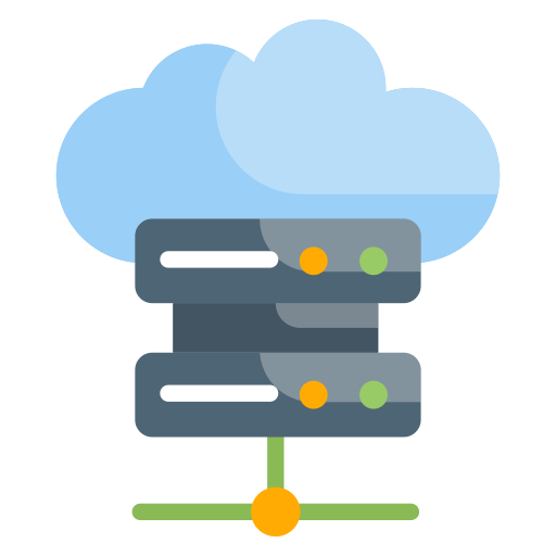 cloud-server Generic Flat icoon