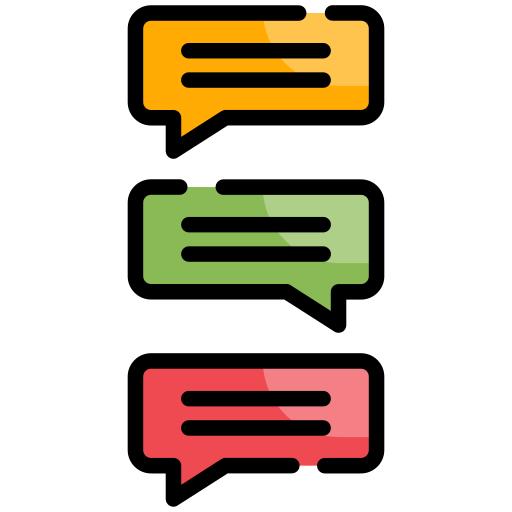 chat Generic Outline Color icono