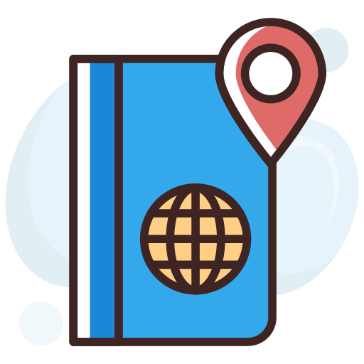 パスポート Generic Rounded Shapes icon