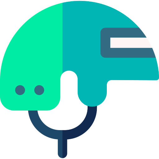 Helmet Basic Rounded Flat icon