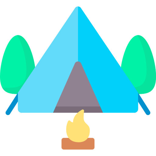 캠핑 Special Flat icon