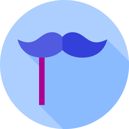 snor Flat Circular Flat icoon